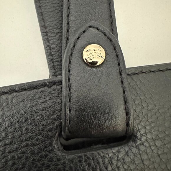 Black Canvas Leather Logo BSX Stowell Travel Tote Bag - Picture 8 of 16